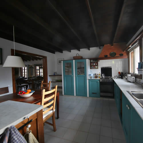 Ruime eetkeuken Finca Chafariz Tabayesco