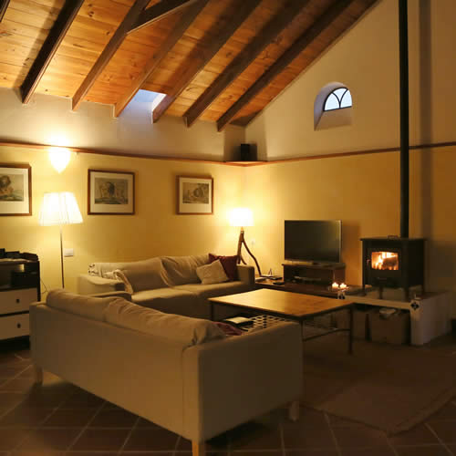 Wohnbereich Finca Chafariz Tabayesco